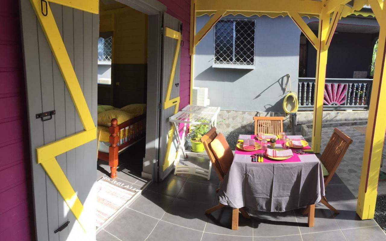 Villa Ti Kaz En Bois Sainte-Rose Esterno foto